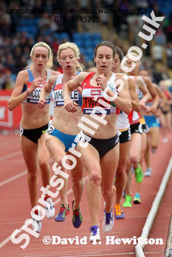 Womens 5000 metres, British Championships, Birmingham. Photo: David T. Hewitson/Sports for All Pics